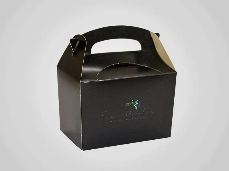 Custom Black Gable Boxes - Image 2