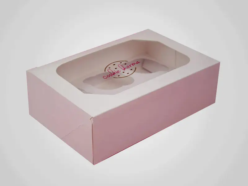 Custom White Cookie Boxes - Image 3