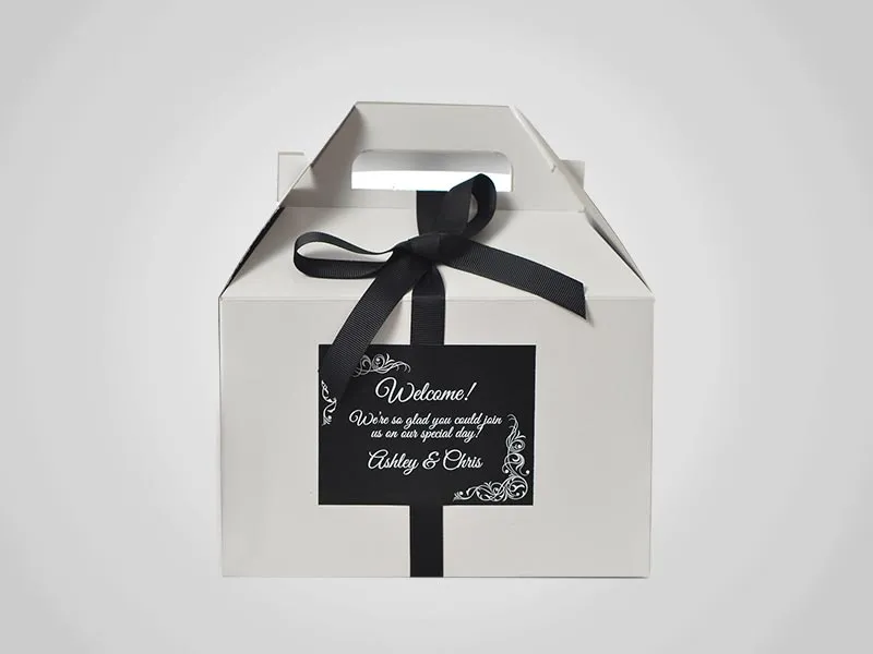Custom White Gable Boxes - Image 3