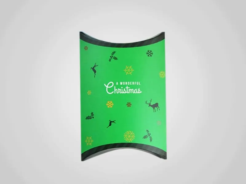 Custom Christmas Pillow Boxes - Image 2